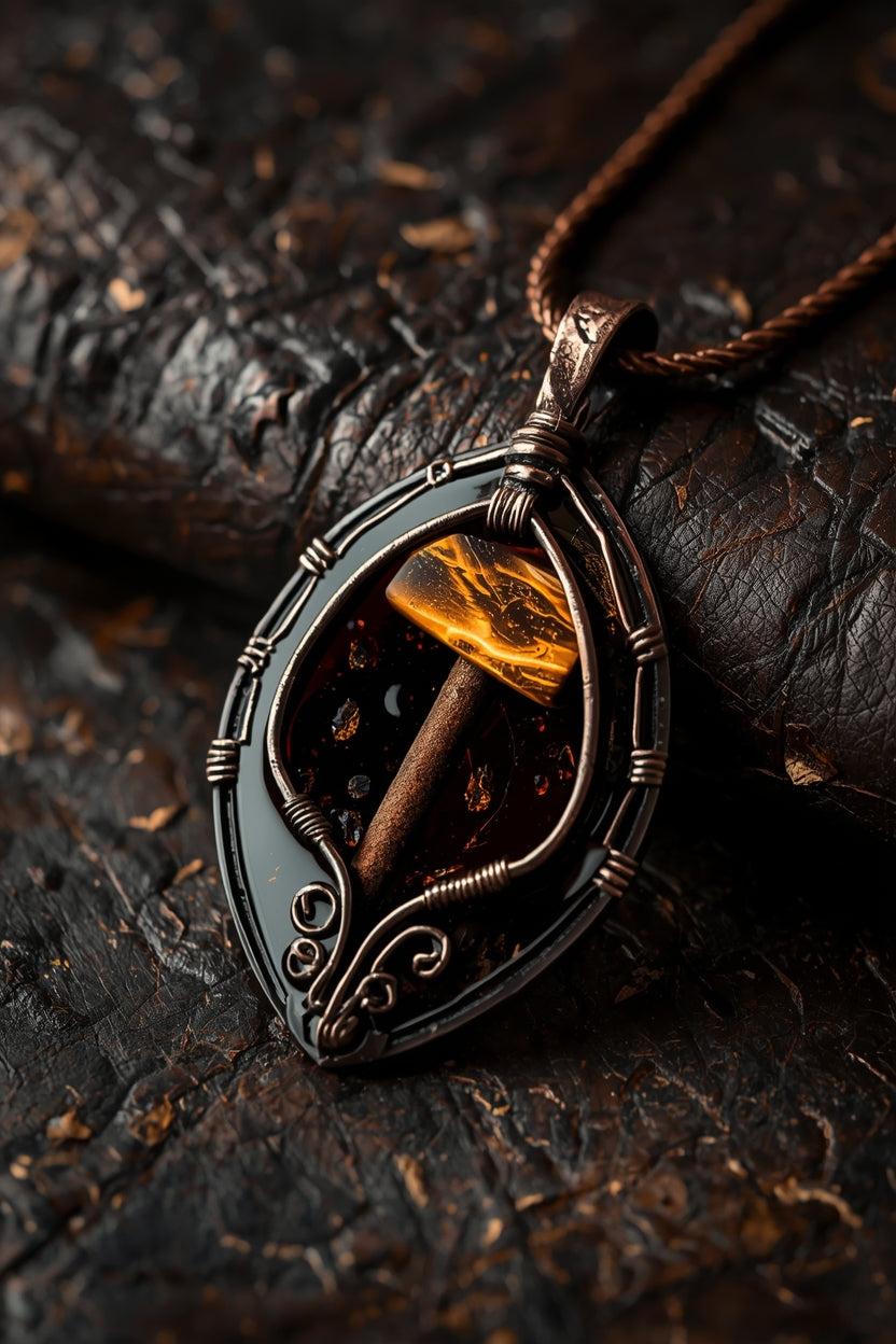 Pendentif Bouclier du Guerrier – Protection Active & Renvoi des Attaques à l’Envoyeur | Poudre à Canon Explosive – Hoodoo Guerrier Spirituel